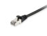 Фото #1 товара Equip Cat.6 S/FTP Patch Cable - 5.0m - Black - 30pcs/set - 5 m - Cat6 - S/FTP (S-STP) - RJ-45 - RJ-45