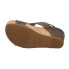 Фото #10 товара Corkys Tiffanee Studded Wedge Womens Brown Casual Sandals 41-0266-SADD