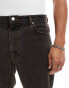 ASOS DESIGN straight jeans in vintage brown tint