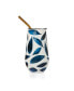 Фото #1 товара Blue Bay Stainless Steel Wine Tumbler with Straw