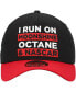 ფოტო #2 პროდუქტის Men's Black, Scarlet NASCAR 9FORTY A-Frame Trucker Snapback Hat