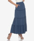 Фото #3 товара Women's Tiered Maxi Skirt