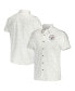 Фото #1 товара Men's NFL x Darius Rucker Collection by White Pittsburgh Steelers Woven Button-Up T-shirt