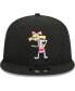 Фото #2 товара Men's Black Hey Arnold! Helga Trucker 9FIFTY Snapback Hat