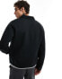 Polo Ralph Lauren icon logo double knit sweat jacket in black Черный, L - Chest 42-45 - фото #2