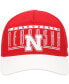 Фото #4 товара Men's Scarlet Nebraska Huskers Double Header Hitch Adjustable Hat