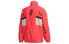 Фото #1 товара adidas 字母拼色立领夹克外套 男款 红色 / Куртка Adidas Trendy Clothing FM5458