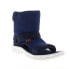 Фото #2 товара Teva Ugg Teva Collab Hybrid 1018220 Womens Blue Canvas Casual Dress Boots 7