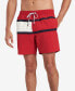 ფოტო #1 პროდუქტის Men's Big & Tall Flag Swim Trunk