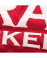 ფოტო #2 პროდუქტის Women's Scarlet Nebraska Huskers Ombre Long Sleeve Dip-Dyed T-shirt