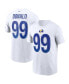 Фото #1 товара Men's Aaron Donald White Los Angeles Rams Name and Number T-shirt