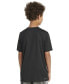 ფოტო #2 პროდუქტის Big Boys Short Sleeve Pebble Camo Logo Polyester T-Shirt