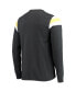 Men's Black Pittsburgh Steelers Franklin Rooted Long Sleeve T-shirt