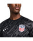 Фото #6 товара Men's and Women's Black USWNT 2024 Goalkeeper Replica Stadium Jersey