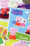 Фото #6 товара Пазл для детей Dodo PUZZLE 3w1 "ŚWINKA PEPPA" PEPPA PIG 3 UKŁADANKI W JEDNYM OPAKOWANIU