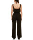 Фото #2 товара Cotton Gauze Jumpsuit with Elastic Waist and Side Pockets