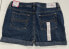 Pure Style Denim Jean Shorts Women's Size 7 Blue Cut New