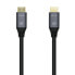 Фото #2 товара Кабель HDMI Aisens A150-0426 Чёрный Черный/Серый 1 m