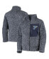 ფოტო #2 პროდუქტის Big Girls Navy St. Louis Blues Fan Gear Sherpa Full-Zip Jacket