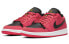 Кроссовки женские Jordan Air Jordan 1 low (DC0774-600) черно-красные 35.5 - фото #4