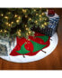 National Tree Company 48In General Store Collection Tree Skirt Red