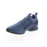 Фото #7 товара Puma Axelion Refresh 37791109 Mens Blue Canvas Athletic Running Shoes