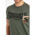 LONSDALE Huxter short sleeve T-shirt olive / black, L - фото #4