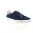 Фото #2 товара English Laundry Jayden ELL2167 Mens Blue Suede Lifestyle Sneakers Shoes 8.5