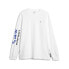 Фото #1 товара Puma Logo Crew Neck Long Sleeve T-Shirt X Bmw Mens White Casual Tops 62270302