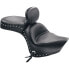 MUSTANG Two Piece Wide Touring 2-Up Studded Conchos Seat