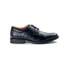 Фото #2 товара George Mens Branford Casual Dress Oxfords Shoes 10.5 Black Lace-Up Cap Toe Solid