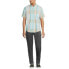 Фото #3 товара George Shirt Men's Small Multicolor Plaid Short Sleeves Classic Fit Button-Down