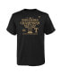 ფოტო #3 პროდუქტის Big Boys Black Texas Rangers 2023 World Series Champions Parade T-shirt