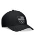 Фото #3 товара Branded Men's Black Team USA Blackout Adjustable Hat