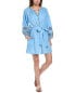 Фото #1 товара Melissa Odabash Tania Linen-Blend Mini Dress Women's Blue Xs