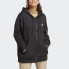 adidas women Essentials Linear Full-Zip French Terry Hoodie (Plus Size)