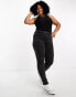 Фото #10 товара Only Curve skinny jeans in black acid wash