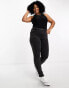 Фото #5 товара ONLY Curve skinny jeans in black acid wash