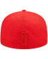 ფოტო #5 პროდუქტის Men's Cream, Red Toronto Raptors Cork Two-Tone 59FIFTY Fitted Hat