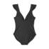 Фото #5 товара Women's Ruffle Shoulder Ruched Full Coverage One Piece Swimsuit - Kona Sol