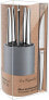 Фото #4 товара Amefa Amefa JET - 6-pc steak knives in grey block - mirror