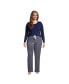Фото #1 товара Пижама Lands' End Knit Long Sleeve and Pants