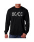Фото #1 товара Men's AC/DC Word Art Long Sleeve T-shirt
