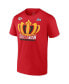 ფოტო #5 პროდუქტის Men's Red Kansas City Chiefs Super Bowl LVII Champions Big and Tall Hometown Last Standing T-shirt