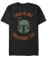 Star Wars Men's Boba Fett Halloween Costume Short Sleeve T-Shirt Черный, S - фото #1