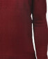 ფოტო #4 პროდუქტის Men's V-Neck Honeycomb Knit Sweater