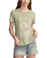 Women's Celestial Gemini Graphic T-Shirt Sea Spray, XS - фото #1