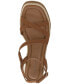 ფოტო #4 პროდუქტის Women's Carolie Strappy Espadrille Wedge Sandals