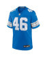 Фото #2 товара Men's Jack Campbell Detroit Lions Game Jersey