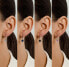 Silver hoop earrings Hearts EA654WBC